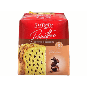 Dal Colle Panettone Gon Gocce Di Ciocco 750gx12