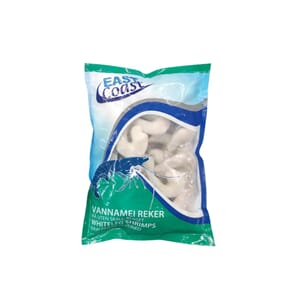 EC Vannamei (Scampi ) Reker Rå U/Skal U/Hode 10x1kg