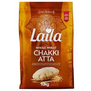 Laila Whole Wheat Chakki Atta 10KG