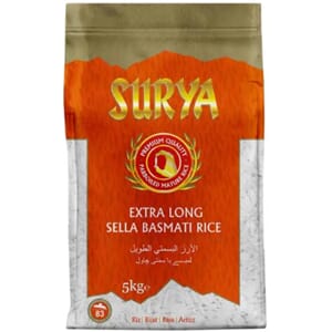 Surya 1121 Xtra Long Sella Basmati Rice 4X5KG