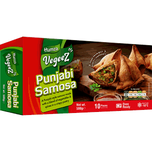 Humza Vege Punjabi Samosa ( 50gx10pcs ) 6x500g