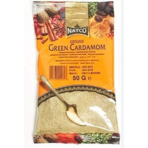 NATCO GREEN CARDAMOM POWDER 10X50g