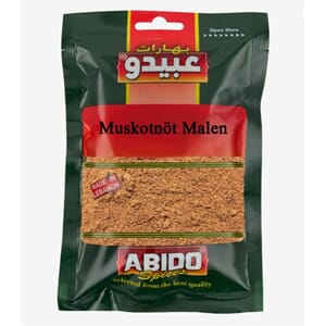 Abido Nutmeg powder (Muskat) 10x50g