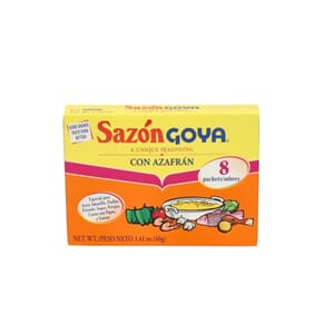 Goya Sazon con Azafran Seasoning 36 x 40 gr