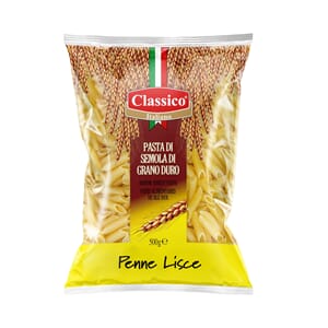 Classico Italiano Penne Lisce pasta 24x500g