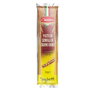 Classico Italiano Spaghetti 12mm pasta 24x500g