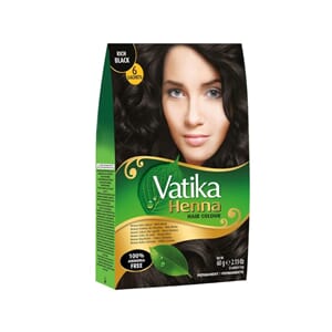Vatika Hair Colour Rich Black6x60g