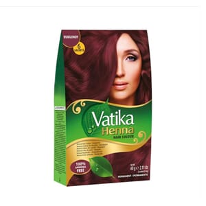 Vatika Hair Colour Burgundy 6x60g