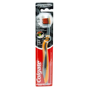 COLGATE T / B ZIG ZAG CHARCOAL X12