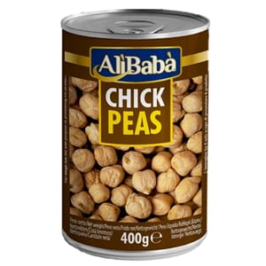 Ali baba Canned Boiled Chick Peas 12x400g