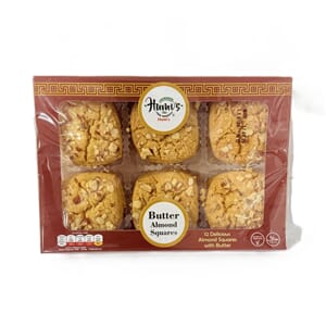 Humis Butter Almond Square Biscuit 16x350g