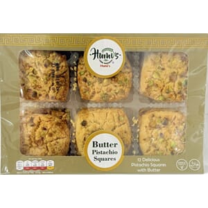 Humis Butter Pistachio Square Biscuit 16x350g