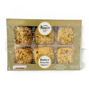 Humis Butter Pistachio Square Biscuit 16x350g