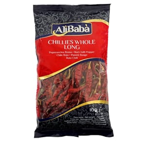 Ali Baba Whole Chillie (Long) 20x100g