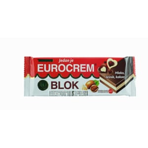 Eurocrem Blok Coco Wafers 40X100G