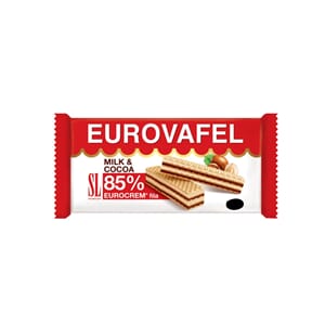Eurocrem Eurovafel Milk&Cocoa 12X360G