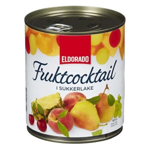 Eldorado Fruktcocktail i Sukkerlake 12x825g