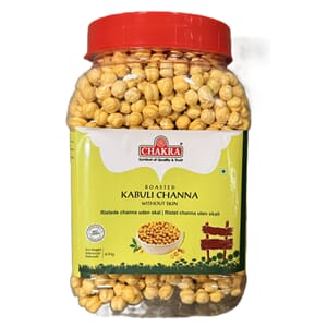 Chakra Roasted Kabuli Chana With Out Skin Pet 12x450g