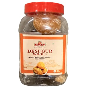 Chakra Desi Gur Whole - Jaggery 12X500G