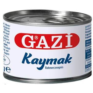 Gazi Kaymak Cream Product 21% Tin 36x155g