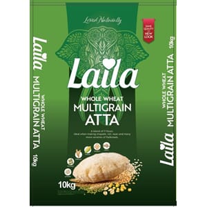 Laila Multigrain Chakki Atta 10KG