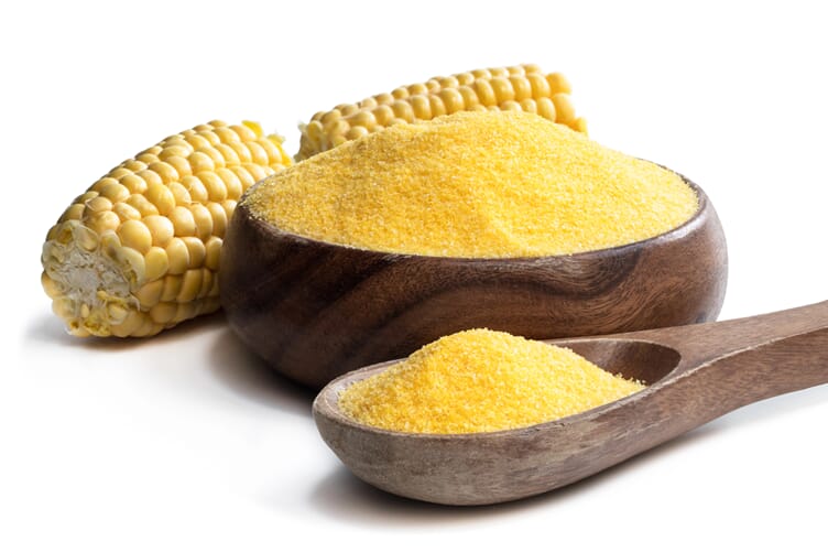 Maismel og semolina