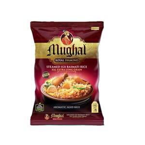 Mughal Royal Diamond 1121 Basmati Steam Rice 20X1KG