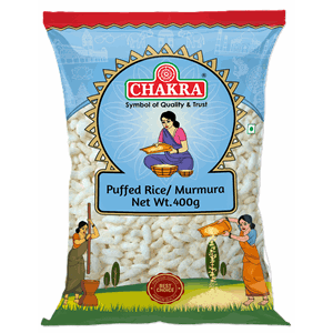 Chakra Puffed Rice (Mumra) 6X400G