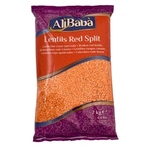 Ali Baba Red Lentils 6X2KG