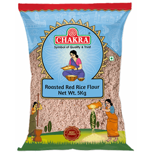 Chakra Roasted Red Rice Flour 4x5kg
