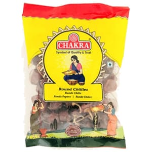Chakra Round Chilli Whole 20x100g