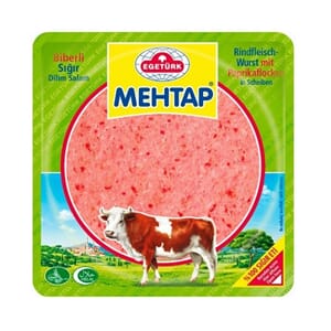 Egeturk Mehtap Biberli ( Beef Salami With Paprika ) 16X150g