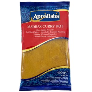 AB Madras Curry Powder Hot 10x400g