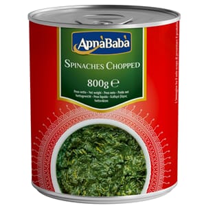 AB Chopped Spinach 12x800ml