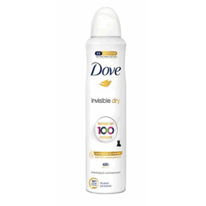 Dove A/P Deodorant Invisible Dry 6X250ML