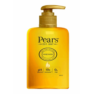 Pears Hand Wash Pure&Gentle With Natural Oil 6X250ml