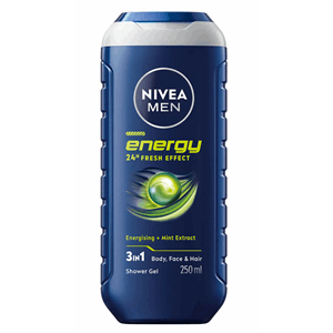 Nivea Shower Gel Energy 6X250ml