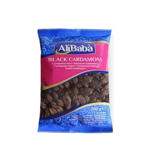 Ali Baba Black Cardamoms 8x200g