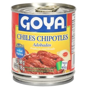 Goya Chipotle Peppers in Adobo Sauce 24x198 ml