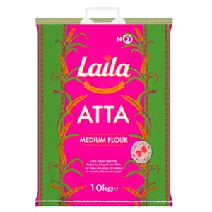 Laila Light Medium Atta 10kg