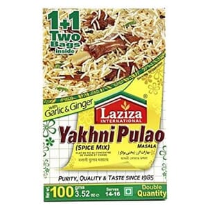 Laziza Yakhni Pulao Masala 6X100G
