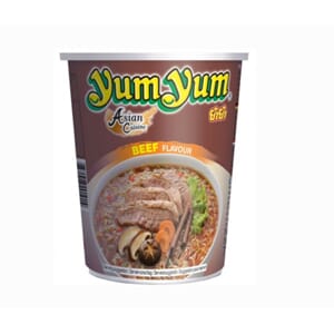Yum Yum Cup Beef Inst. Noodle 12X70g
