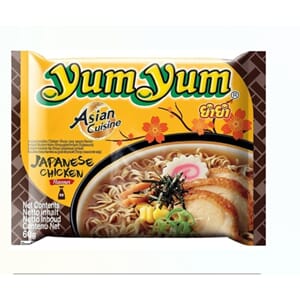 Yum Yum Japanese Chicken Inst. Noodle 6X30Pcs